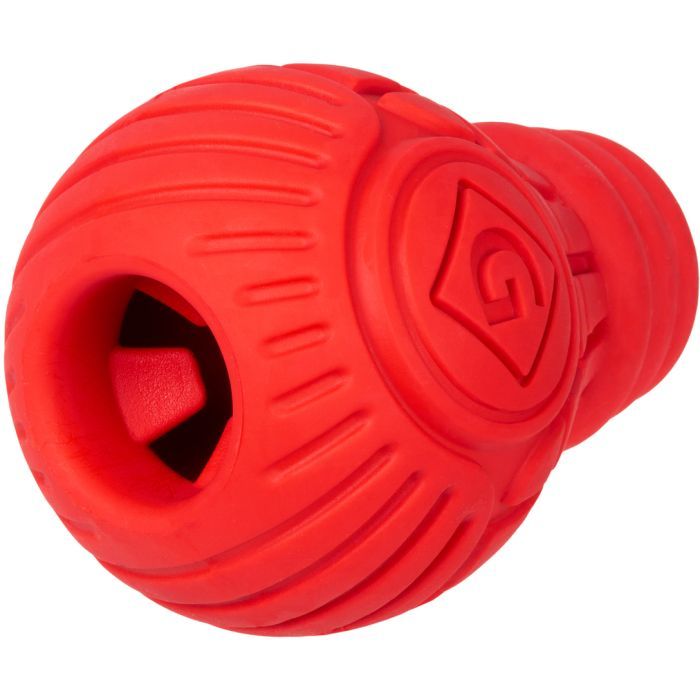 Игрушка для собак GiGwi Bulb Rubber Лампочка резиновая М красная (2337) изображение 3