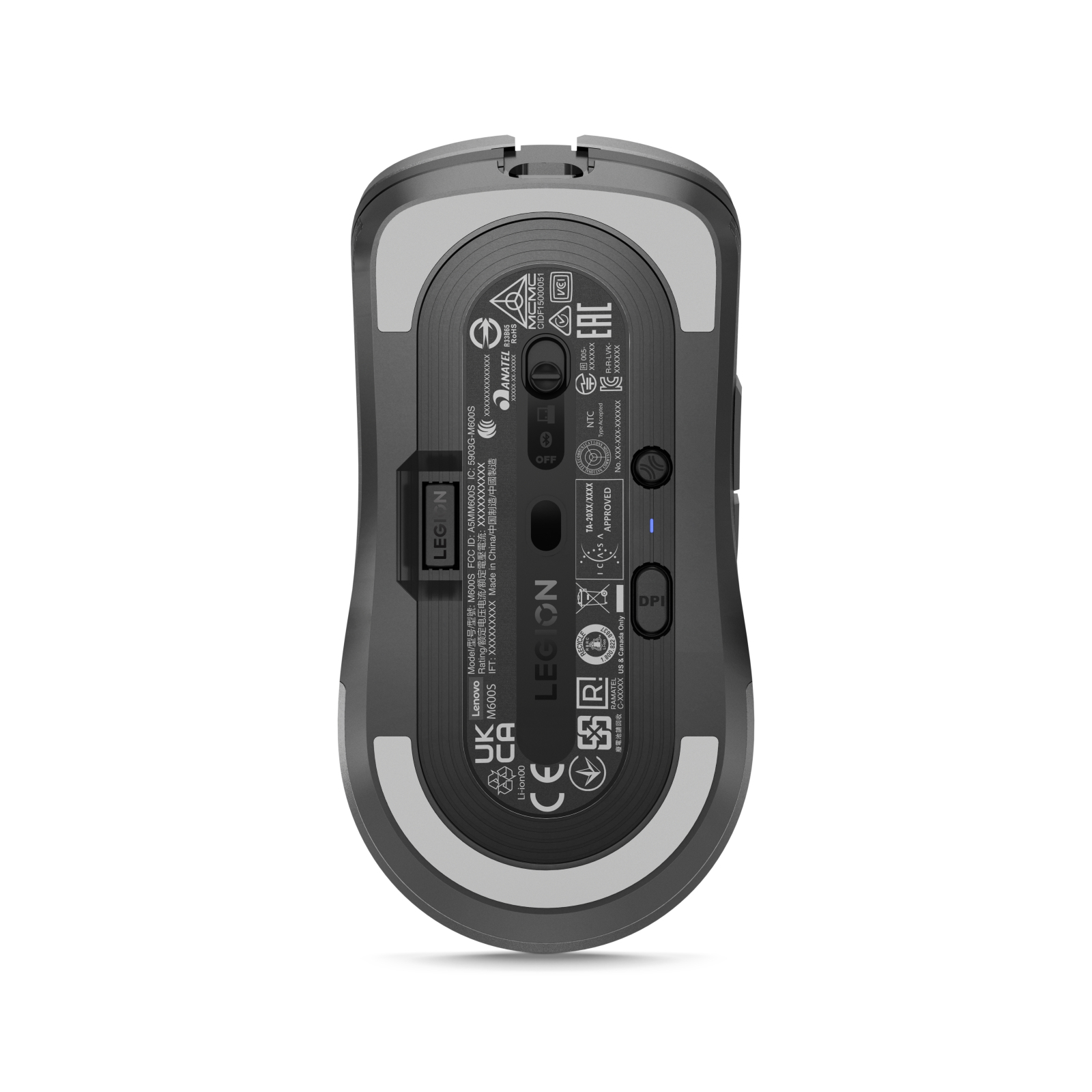 Мишка Lenovo Legion M600s Wireless Grey (GY51H47354) зображення 4