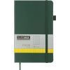 Книга записна Buromax Etalon 125x195 мм 96 аркушів в клітинку обкладинка зі штучної шкіри Зелена (BM.291160-04)
