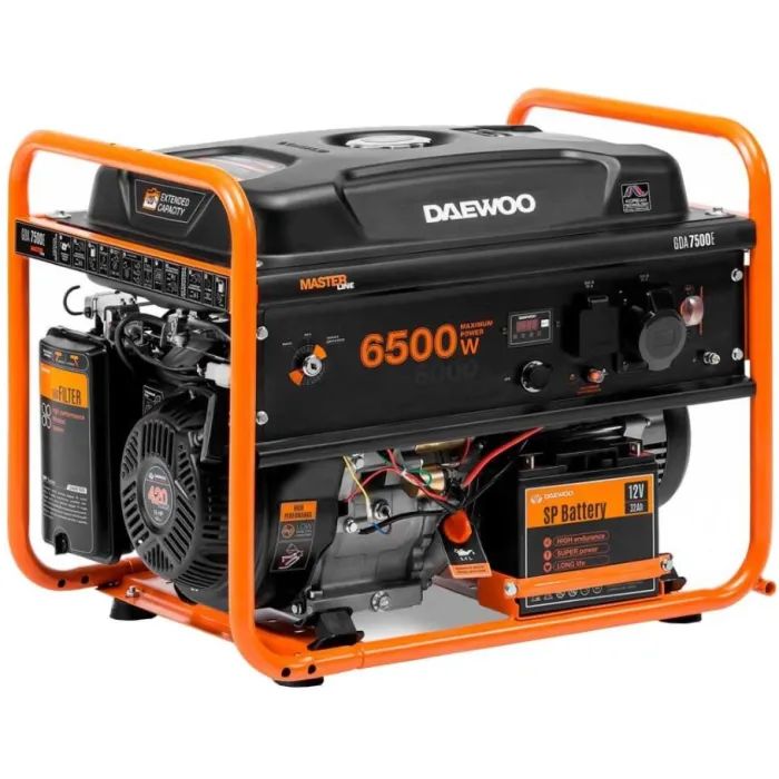 Генератор Daewoo GDA 7500E 6,5kW (GDA7500E)