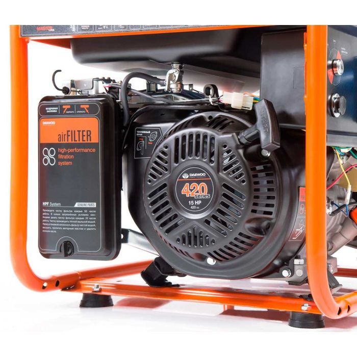 Генератор Daewoo GDA 7500E 6,5kW (GDA7500E) изображение 6