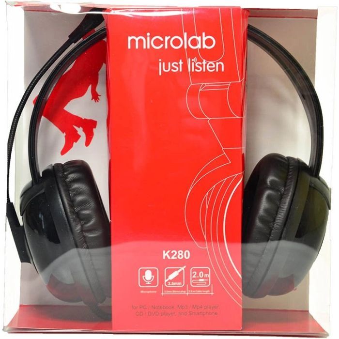 Наушники Microlab K280B Black (K280B) изображение 6