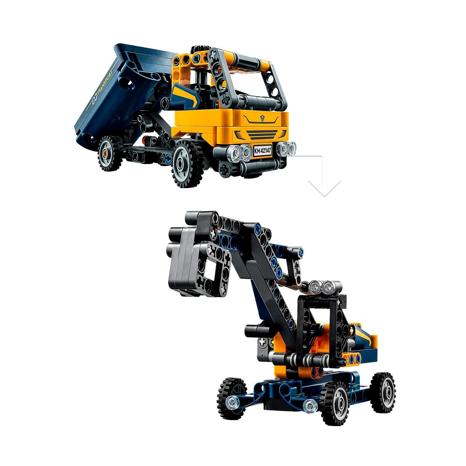 Конструктор LEGO Technic Самоскид 177 деталей (42147) зображення 5