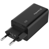 Зарядний пристрій ColorWay GaN3 Pro Power Delivery (USB-A + 2 USB TYPE-C) (65W) (CW-CHS039PD-BK) зображення 4
