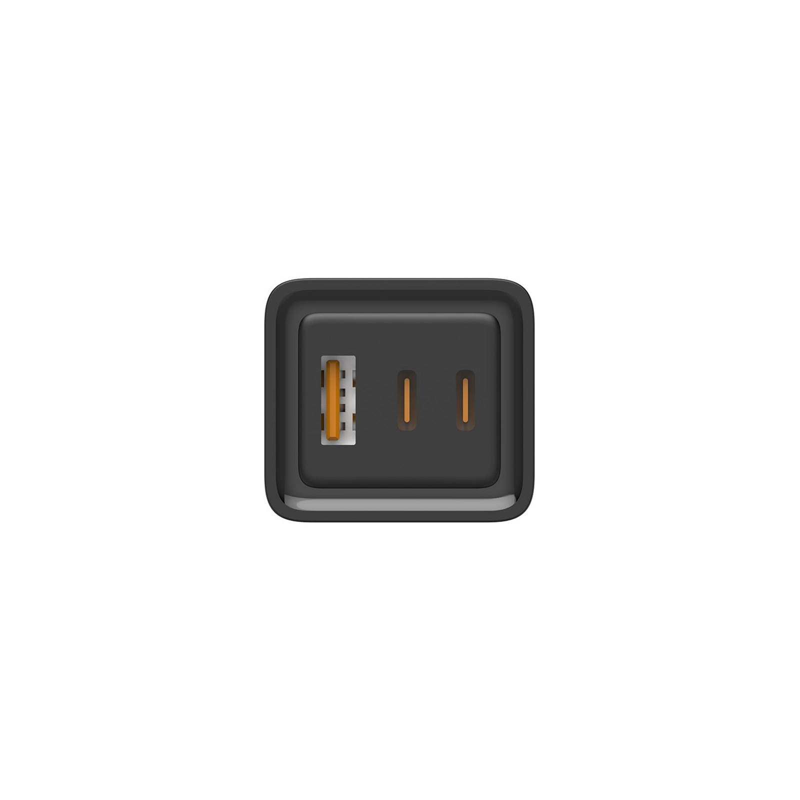 Зарядний пристрій ColorWay GaN3 Pro Power Delivery (USB-A + 2 USB TYPE-C) (65W) (CW-CHS039PD-BK) зображення 8