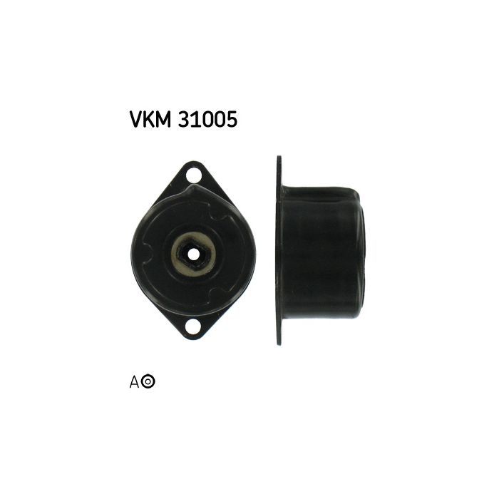 Натягувач ременя з роликом SKF VKM 31005