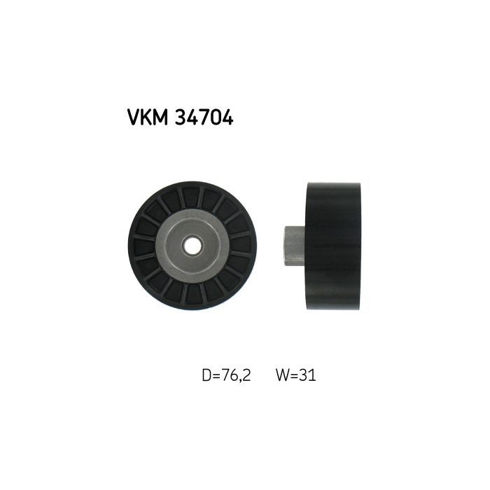 Ролик натяжителя ремня SKF VKM 34704