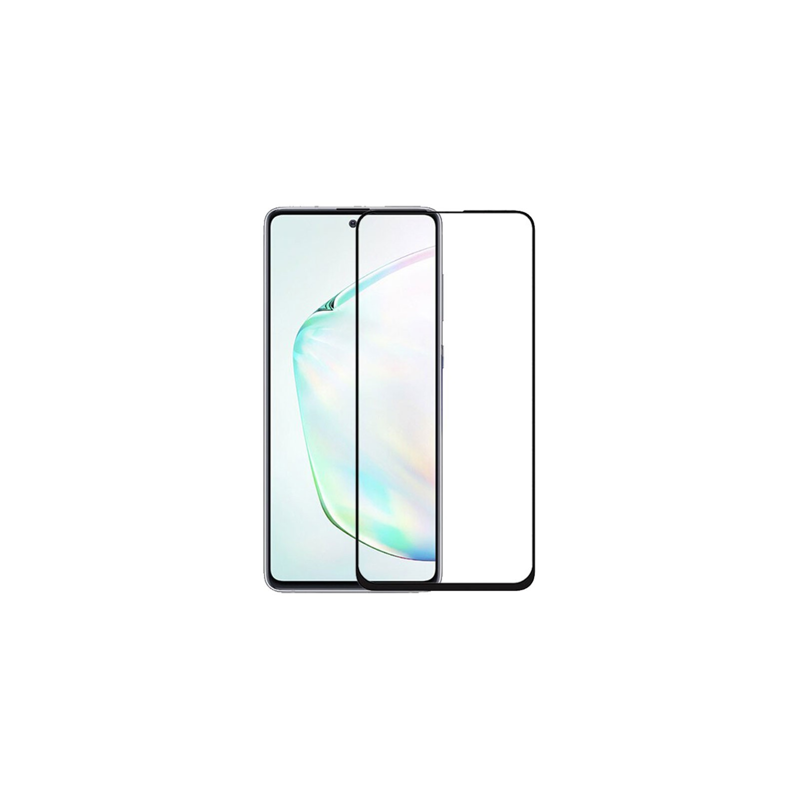 Стекло защитное PowerPlant Full screen Samsung Galaxy Note 10 Lite (GL608751)
