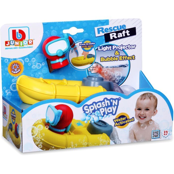 Іграшка для ванної Bb Junior Rescue Raft Човен (16-89014) зображення 6