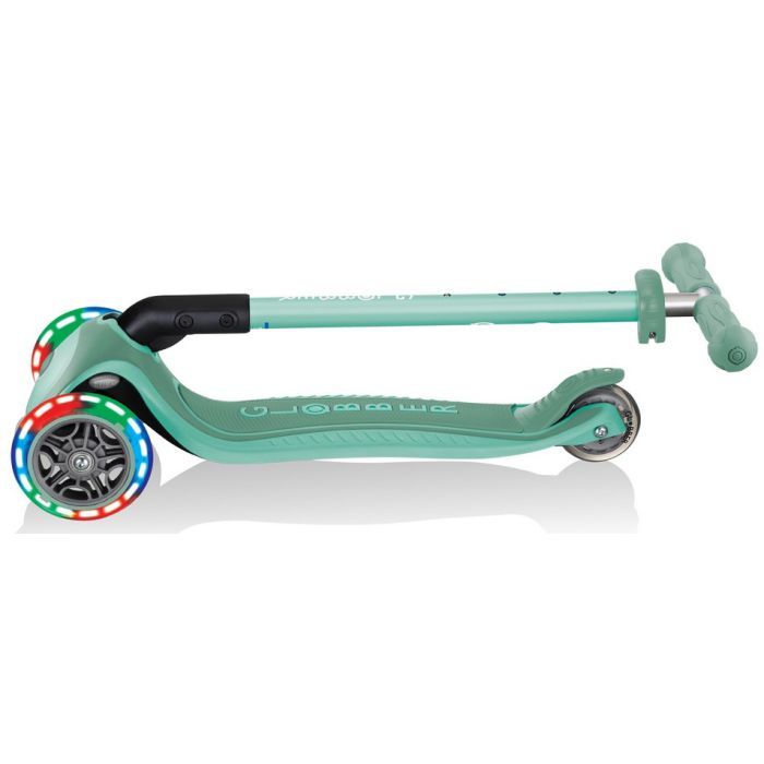 Самокат Globber Primo Foldable Plus Lights мятный (439-206) изображение 12
