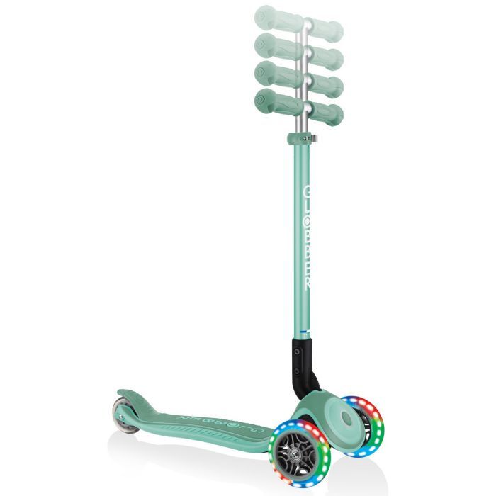 Самокат Globber Primo Foldable Plus Lights мятный (439-206) изображение 6
