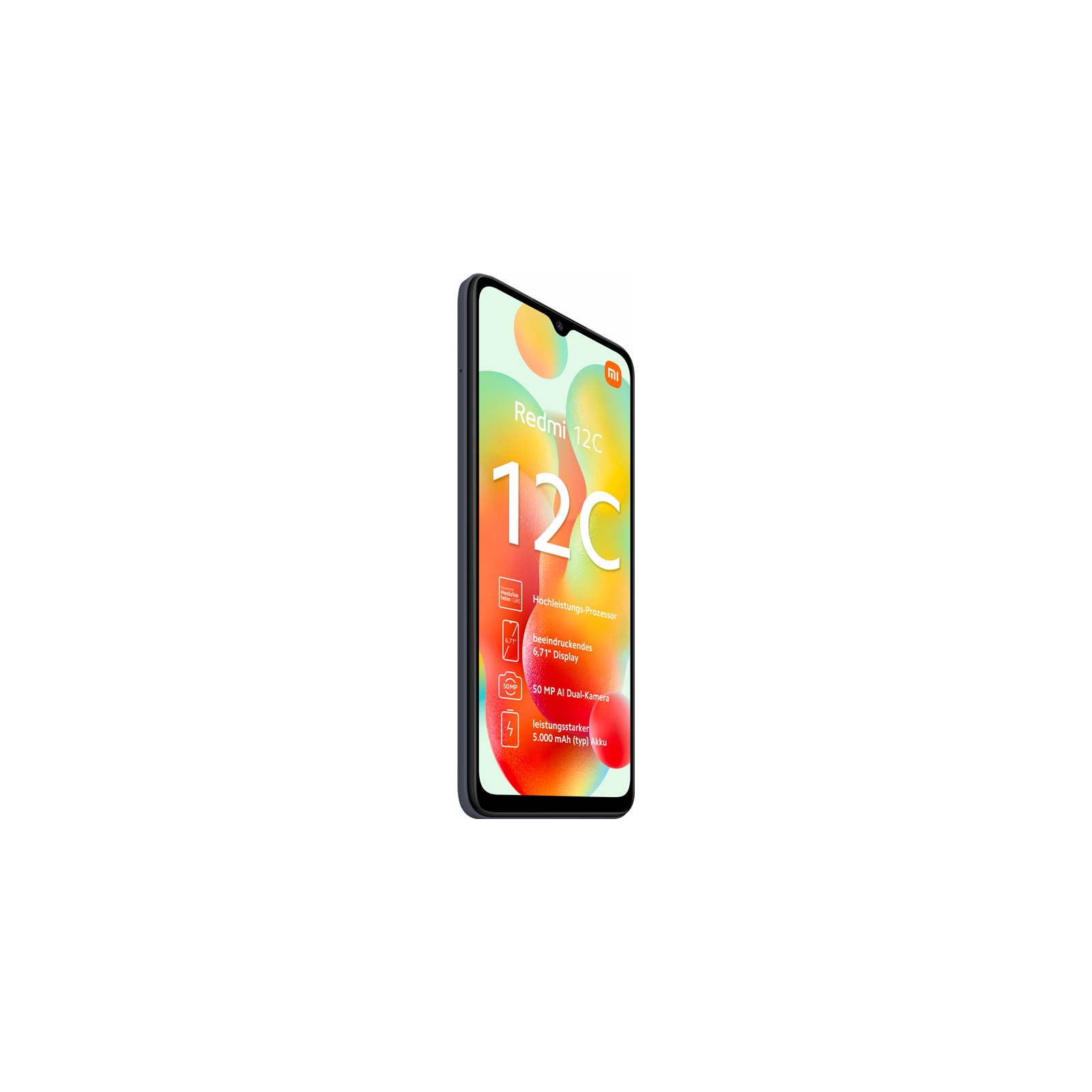 Мобильный телефон Xiaomi Redmi 12C 3/32GB Graphite Gray (978126) изображение 8