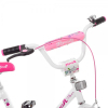 Детский велосипед Prof1 16" Flower Белый/Розовый (Y1685 white/pink) изображение 3