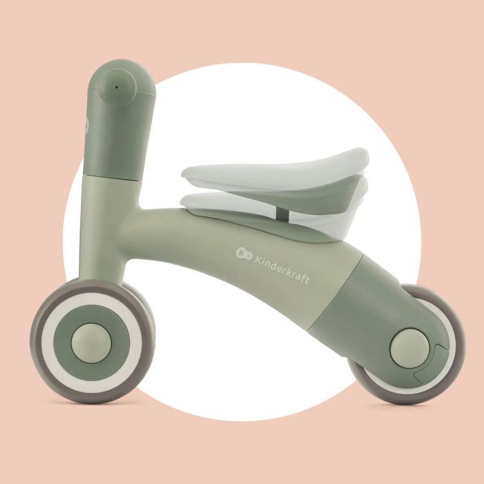 Біговел Kinderkraft Minibi каталка Leaf Green (KRMIBI00GRE0000) (5902533920075) зображення 10