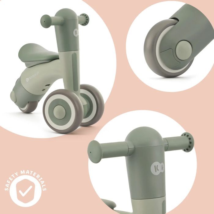 Біговел Kinderkraft Minibi каталка Leaf Green (KRMIBI00GRE0000) (5902533920075) зображення 11