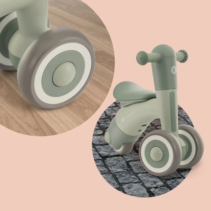 Біговел Kinderkraft Minibi каталка Leaf Green (KRMIBI00GRE0000) (5902533920075) зображення 8