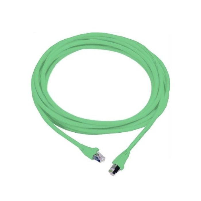 Патч-корд 1м, UTP, cat.5e, LSZH, green Molex (PCD-01001-0J)