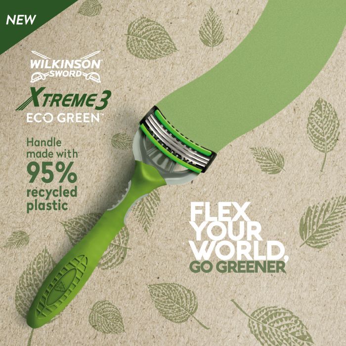 Бритва Wilkinson Sword Xtreme3 Eco Green 4 шт. (4027800175000) изображение 4