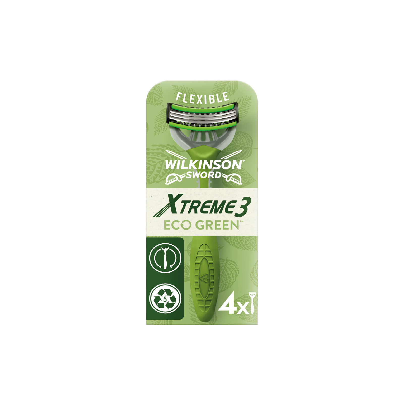 Бритва Wilkinson Sword Xtreme3 Eco Green 4 шт. (4027800175000)