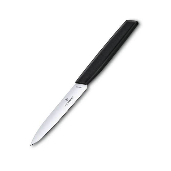 Кухонный нож Victorinox Swiss Modern Paring 10см Black (6.9003.10) изображение 3