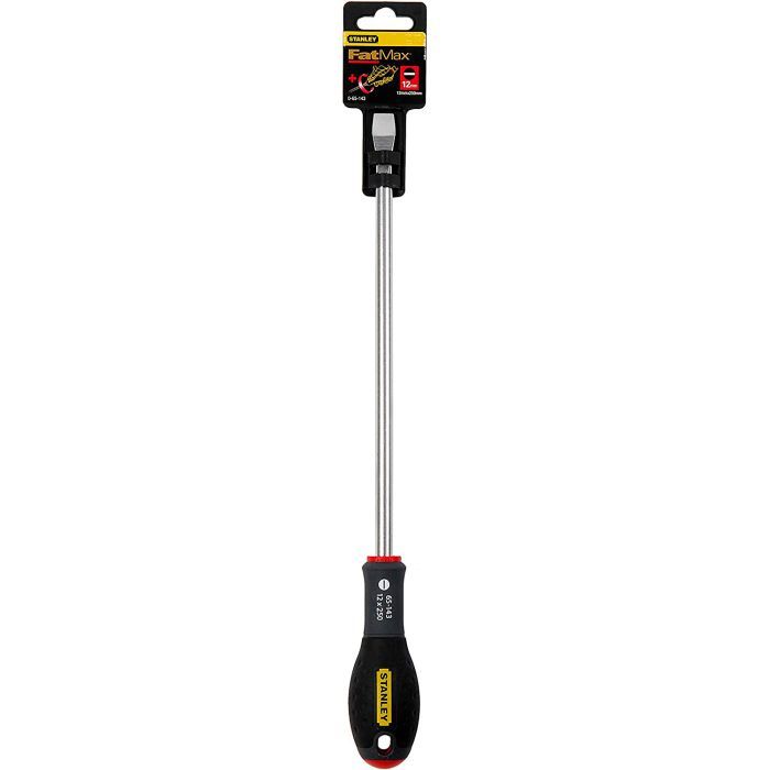 Отвертка Stanley FatMax, шлиц SL12х250мм, расширяющееся жало. (0-65-143) изображение 2
