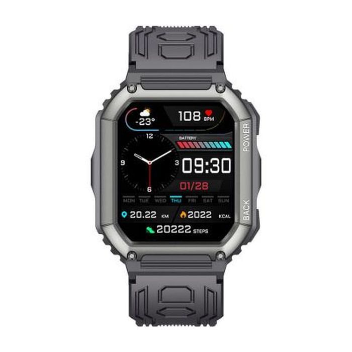 Смарт-годинник Gelius Pro GP-SW007 (Tactical Navy) Bluetooth call (IP68) Black (GP-SW007 Black) зображення 2