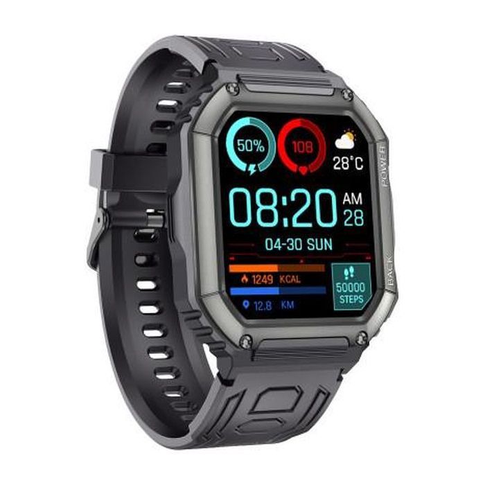 Смарт-годинник Gelius Pro GP-SW007 (Tactical Navy) Bluetooth call (IP68) Black (GP-SW007 Black) зображення 3