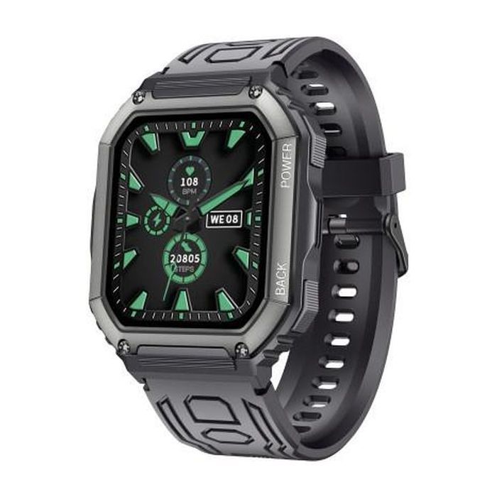 Смарт-годинник Gelius Pro GP-SW007 (Tactical Navy) Bluetooth call (IP68) Black (GP-SW007 Black) зображення 6