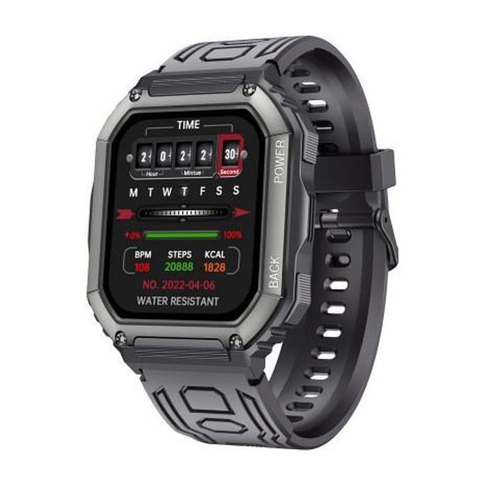 Смарт-годинник Gelius Pro GP-SW007 (Tactical Navy) Bluetooth call (IP68) Black (GP-SW007 Black) зображення 8