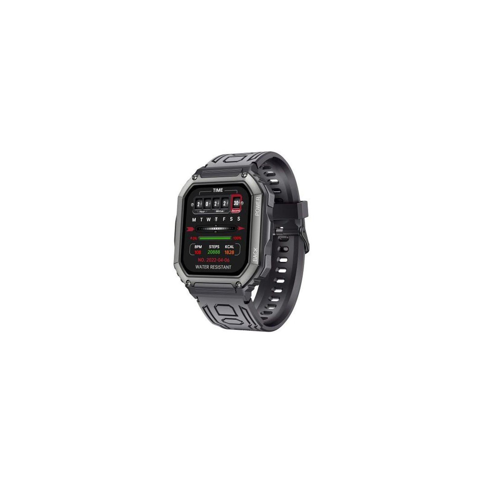 Смарт-часы Gelius Pro GP-SW007 (Tactical Navy) Bluetooth call (IP68) Black (GP-SW007 Black) изображение 8