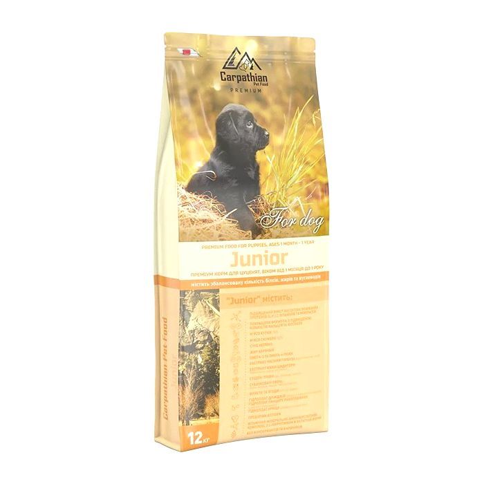 Сухий корм для собак Carpathian Pet Food Junior 12 кг (4820111140718)