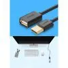 Дата кабель USB 2.0 AM/AF 2.0m US103 Black Ugreen (10316) зображення 2
