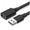 Дата кабель USB 2.0 AM/AF 2.0m US103 Black Ugreen (10316)
