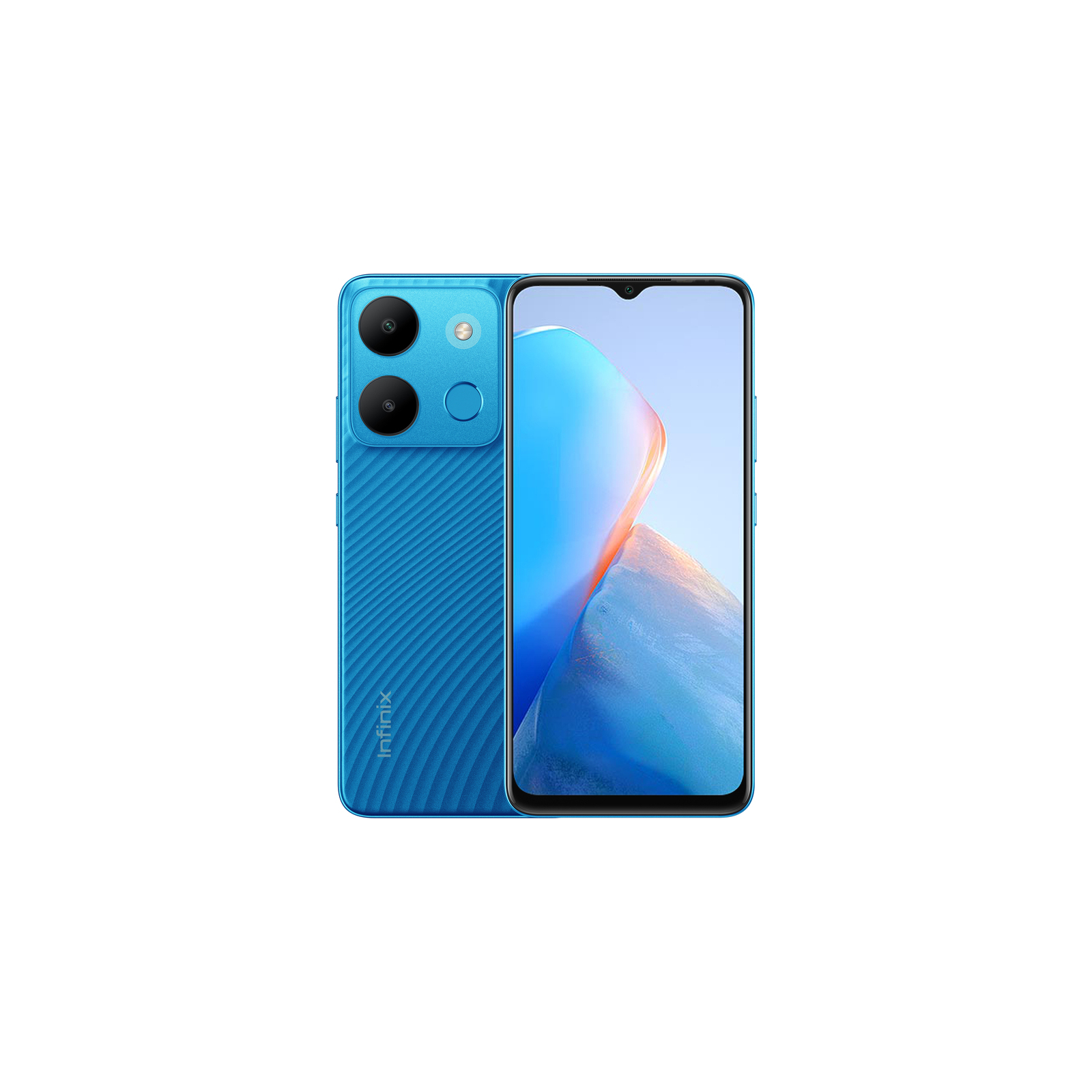 Мобильный телефон Infinix Smart 7 3/64Gb Peacock Blue (4895180795350)