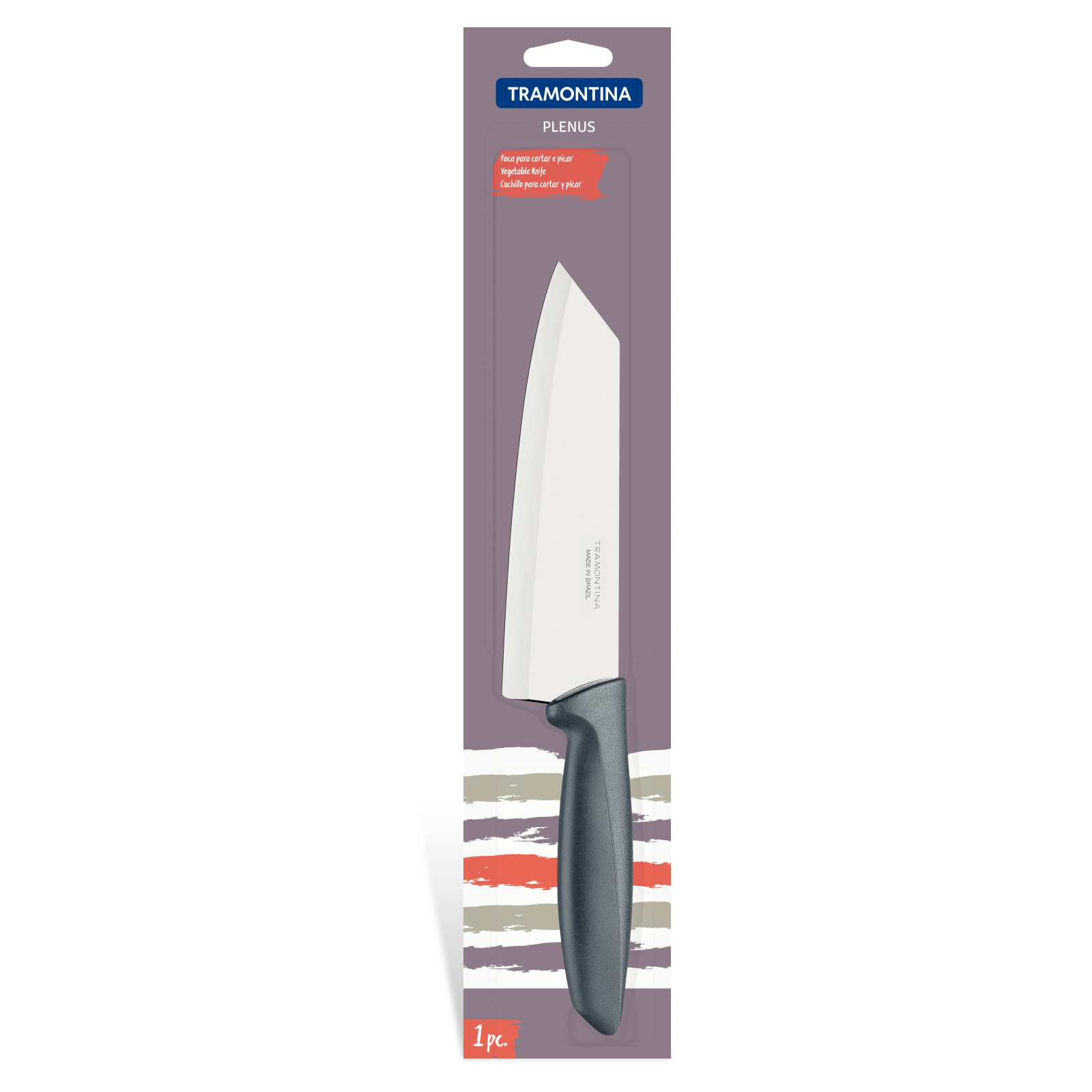 Кухонный нож Tramontina Plenus Grey 152 мм (23443/166) изображение 3