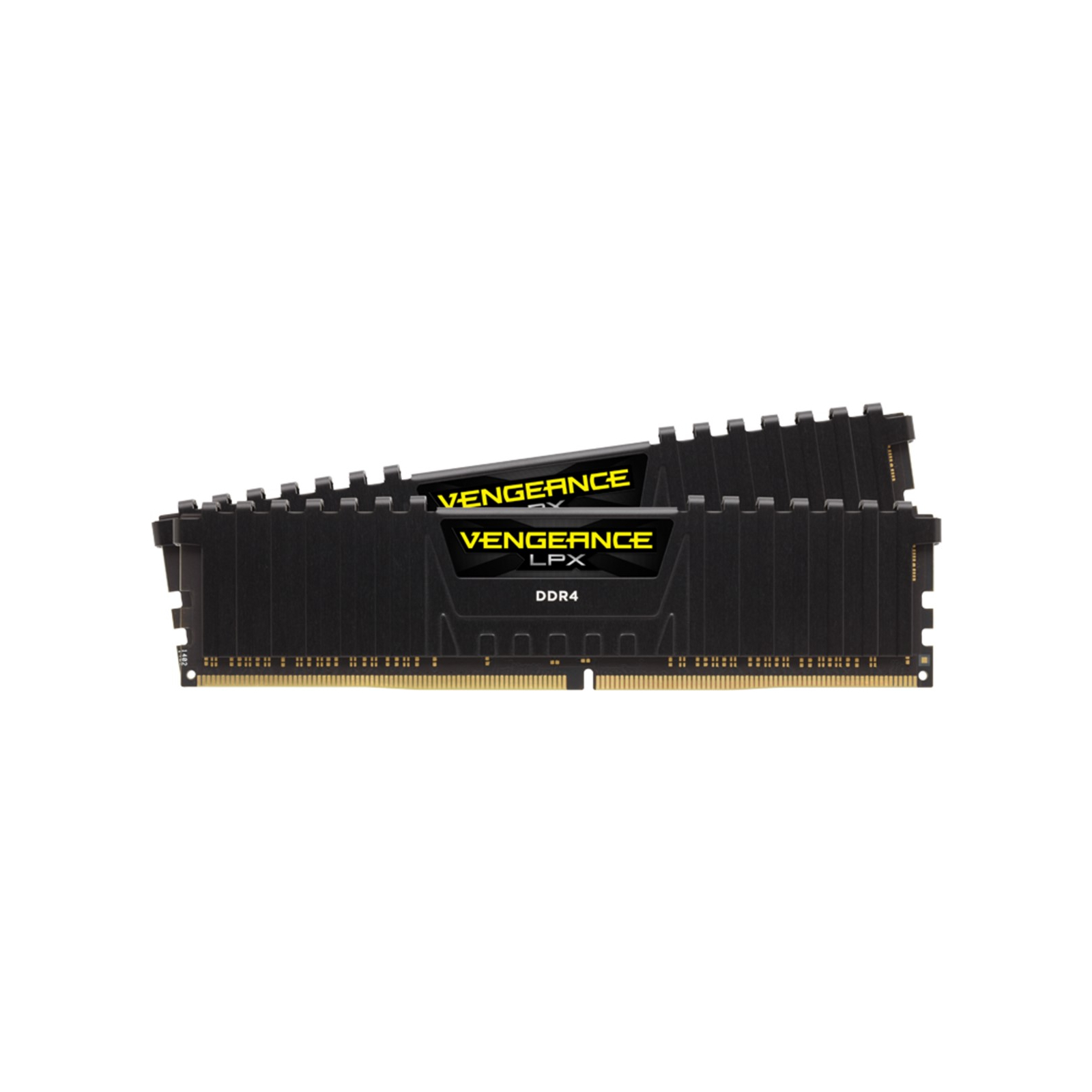 Модуль пам'яті для комп'ютера DDR4 64GB (2x32GB) 3200 MHz Vengeance LPX Black Corsair (CMK64GX4M2E3200C16)
