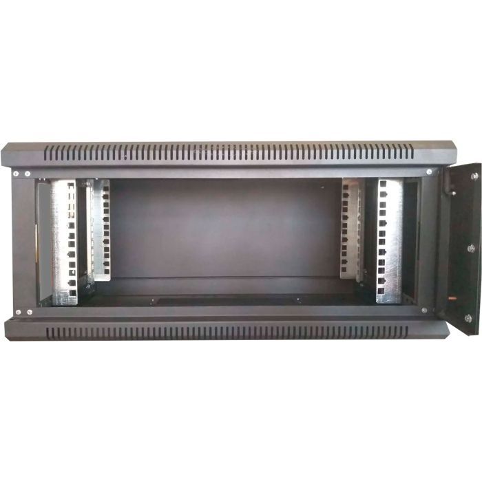 Шафа настінна Hypernet 4U 19" 600x450 (WMNC-4U-FLAT-BLACK) зображення 2