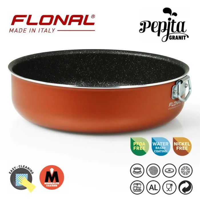 Сотейник Flonal Pepita Granit 24 см (PGFTO2450) изображение 3