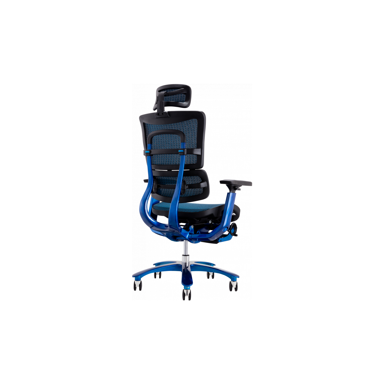 Офісне крісло GT Racer X-815L Black/Blue (X-815L Black/Blue (W-85)) зображення 2