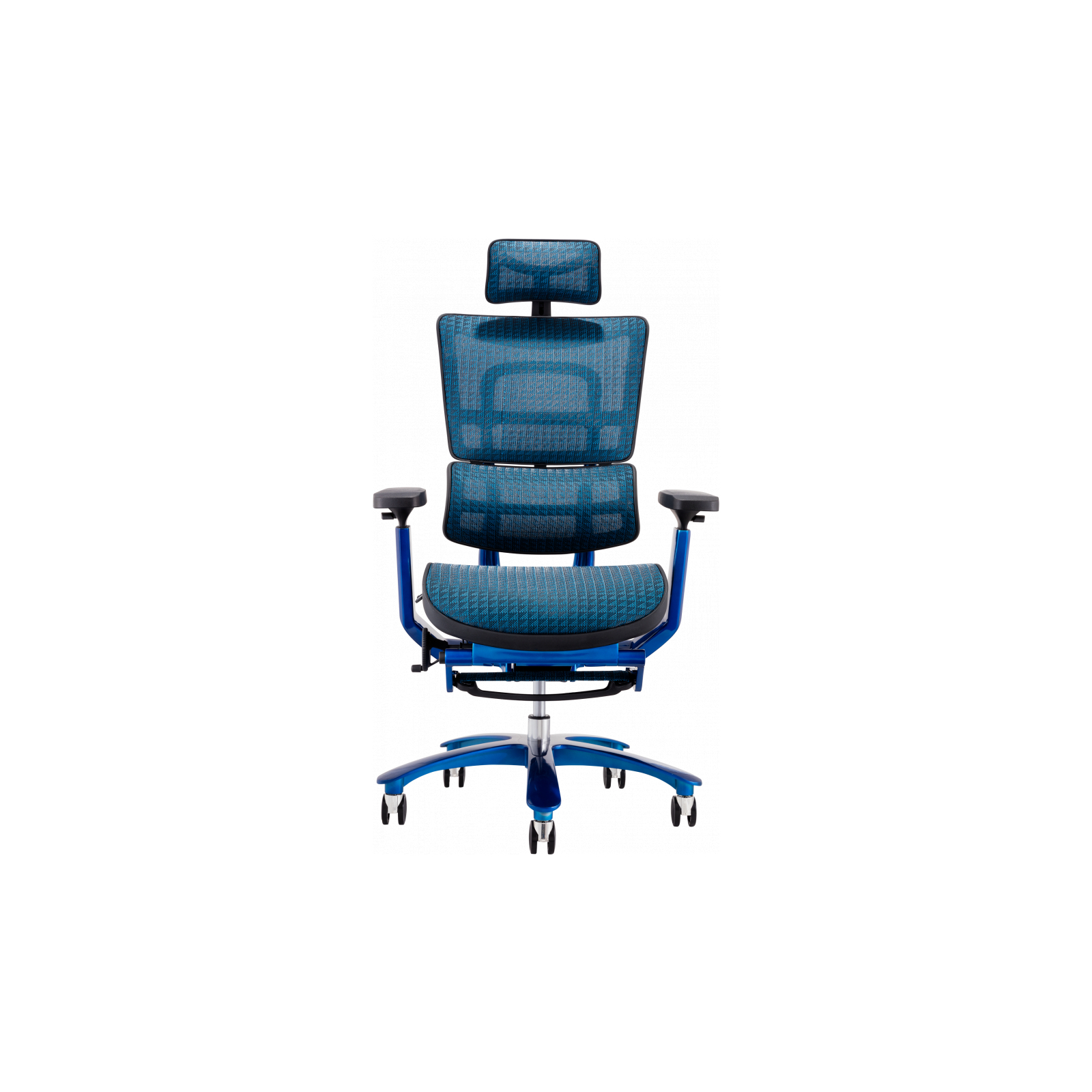 Офисное кресло GT Racer X-815L Black/Blue (X-815L Black/Blue (W-85)) изображение 4
