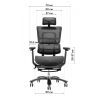 Офисное кресло GT Racer X-815L Black/Blue (X-815L Black/Blue (W-85)) изображение 7
