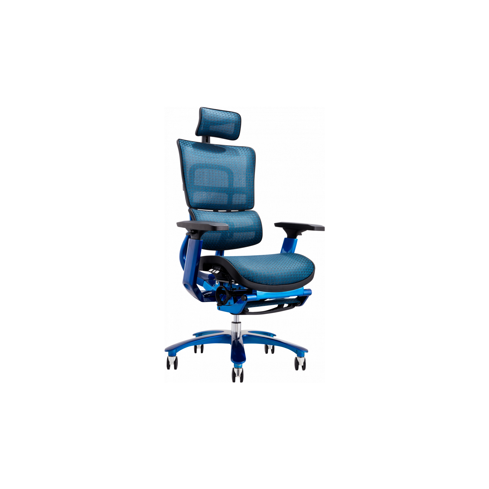 Офісне крісло GT Racer X-815L Black/Blue (X-815L Black/Blue (W-85))