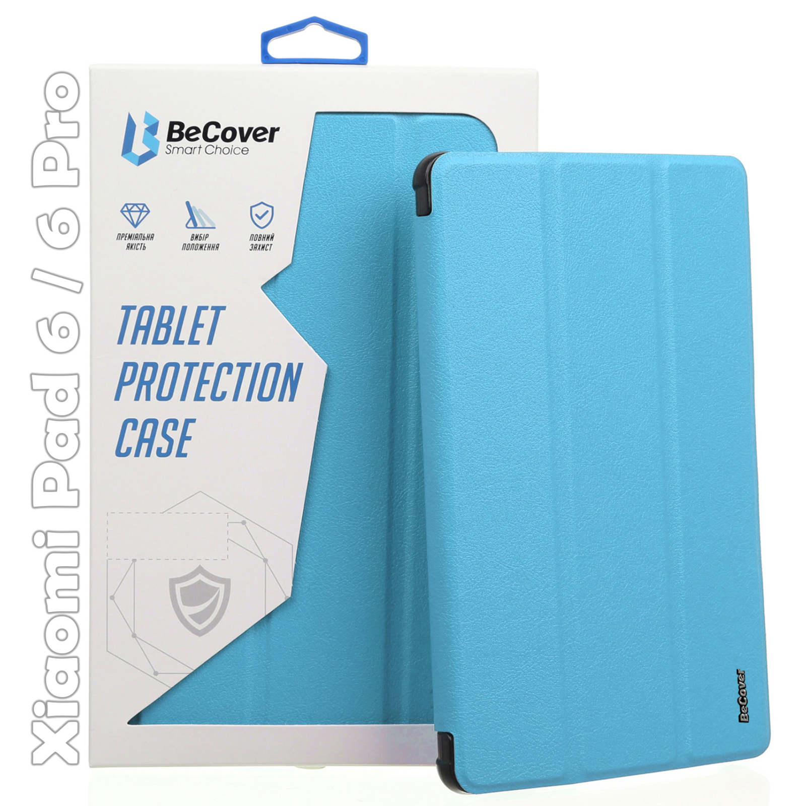 Чехол для планшета BeCover Smart Case Xiaomi Mi Pad 6 / 6 Pro 11" Blue (709490)