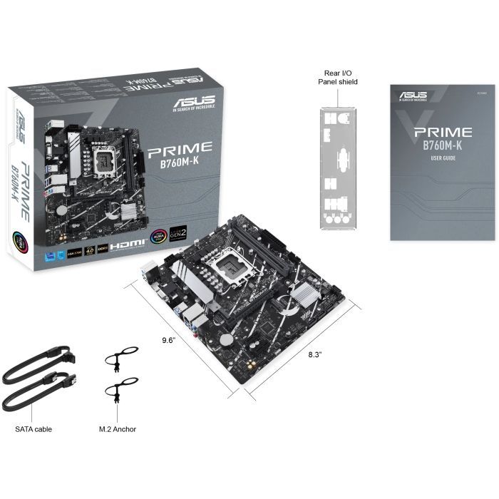Материнская плата ASUS PRIME B760M-K изображение 8