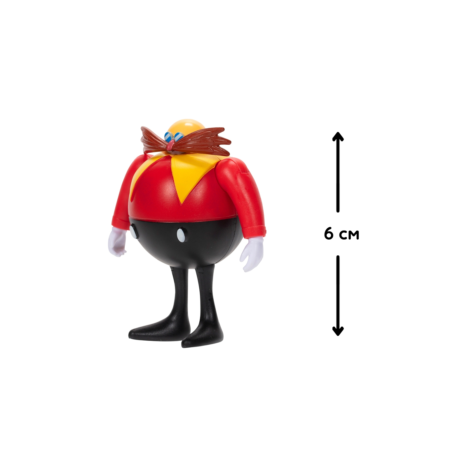 Фігурка Sonic the Hedgehog з артикуляцією - Класичний Доктор Еггман 6 см (41435i) зображення 5