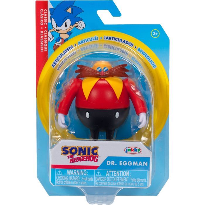 Фигурка Sonic the Hedgehog с артикуляцией - Классический Доктор Эггман 6 см (41435i) изображение 6