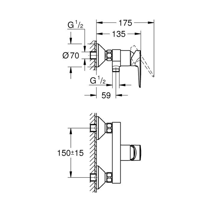 Смеситель Grohe QuickFix 24197001 (CV030594) изображение 5
