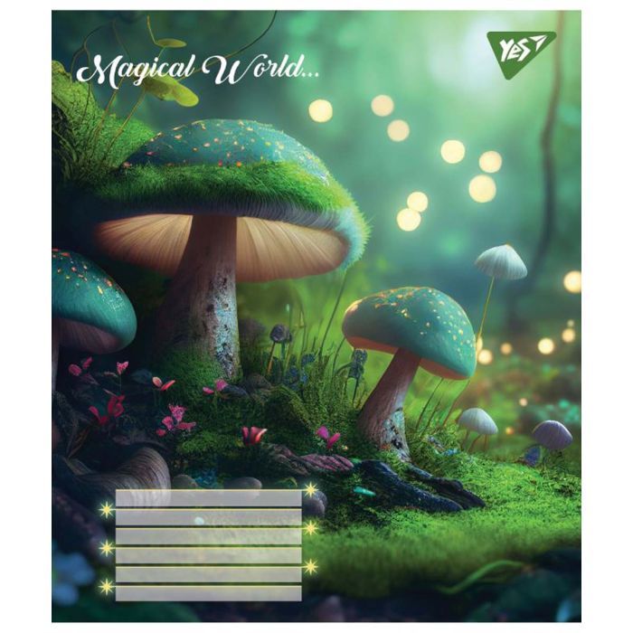 Зошит Yes А5 Magical world 12 аркушів, лінія (766291) зображення 4