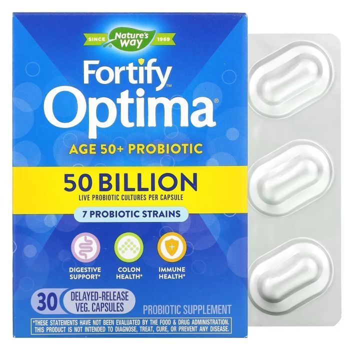 Пробиотики Nature's Way Пробиотики для взрослых 50+ с отсроченным высвобождени (NWY-10762)