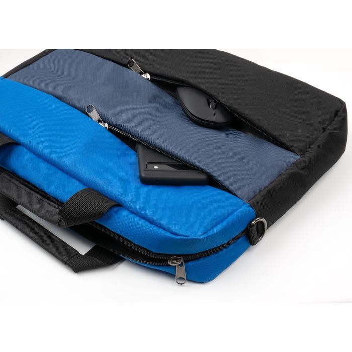 Сумка для ноутбука Vinga 15.6" NB1120 black/blue (NB1120BB) изображение 5